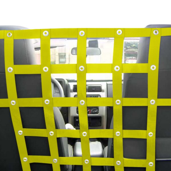  Dirtydog 4x4® - Yellow T-Style Coverage Pet/Cargo Divider