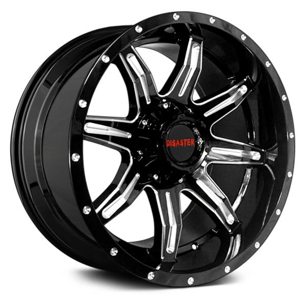 DISASTER OFF ROAD® - D02 Gloss Black with Milled Accents