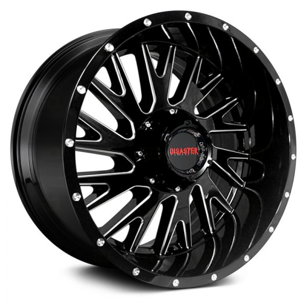 DISASTER OFF ROAD® - D03 Gloss Black with Milled Accents