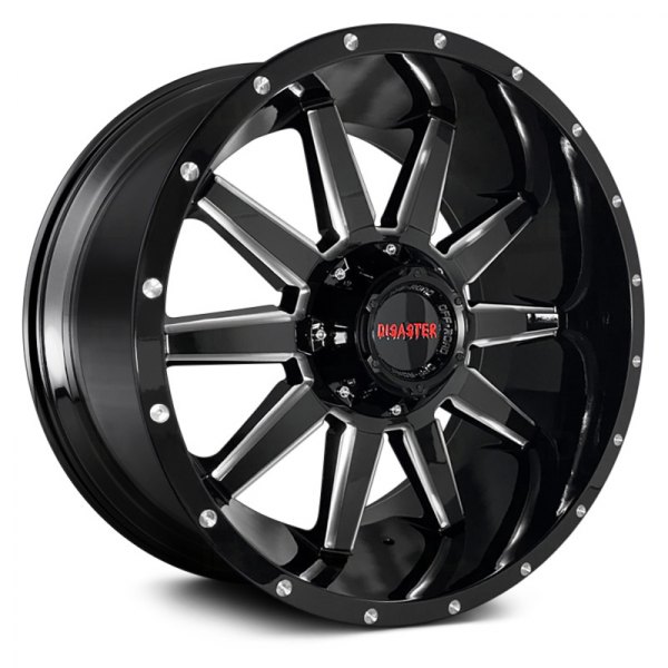 DISASTER OFF ROAD® - D04 Gloss Black with Milled Accents