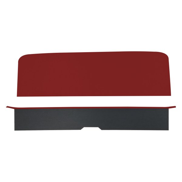  Distinctive Industries® - Upper Rear Seat Trim Panel, Red (L-3048)