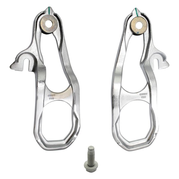 DIY Solutions® - Front Driver and Passenger Side Chrome Tow Hook Kit