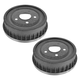 DIY Solutions® - Rear Driver and Passenger Side Brake Drum Set