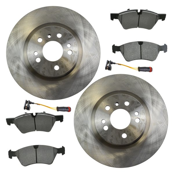 DIY Solutions® - Front Disc Brake Kit with Semi-Metallic Pads