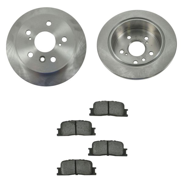 DIY Solutions® - Rear Disc Brake Kit with Semi-Metallic Pads