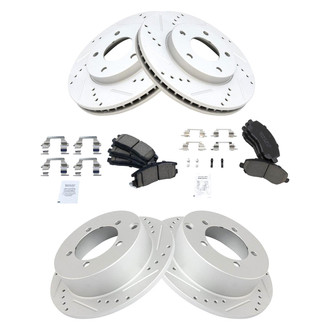 DIY Solutions® - Performance Disc Brake Kit with Ceramic Pads
