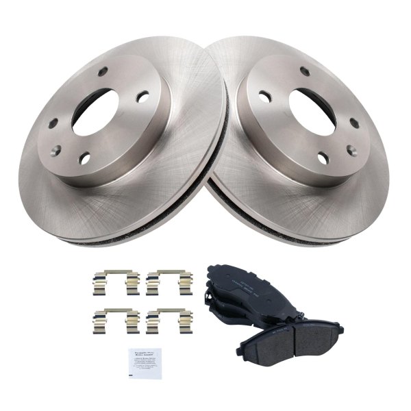 DIY Solutions® - Front Disc Brake Kit with Ceramic Pads