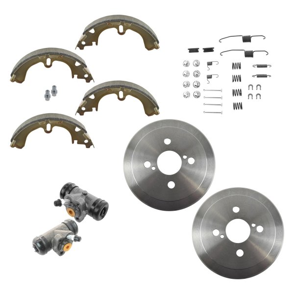 DIY Solutions® - Rear Drum Brake Kit with Wheel Cylinders