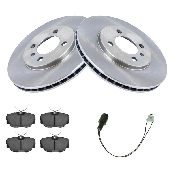 DIY Solutions® - Front Disc Brake Kit with Ceramic Pads