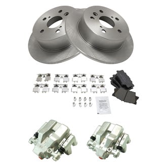 DIY Solutions® - Rear Disc Brake Kit with Ceramic Pads and Calipers