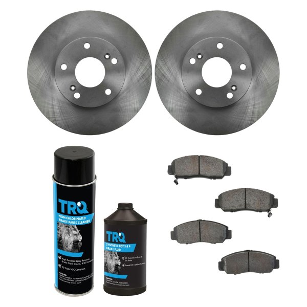 DIY Solutions® - Front Disc Brake Kit with Semi-Metallic Pads