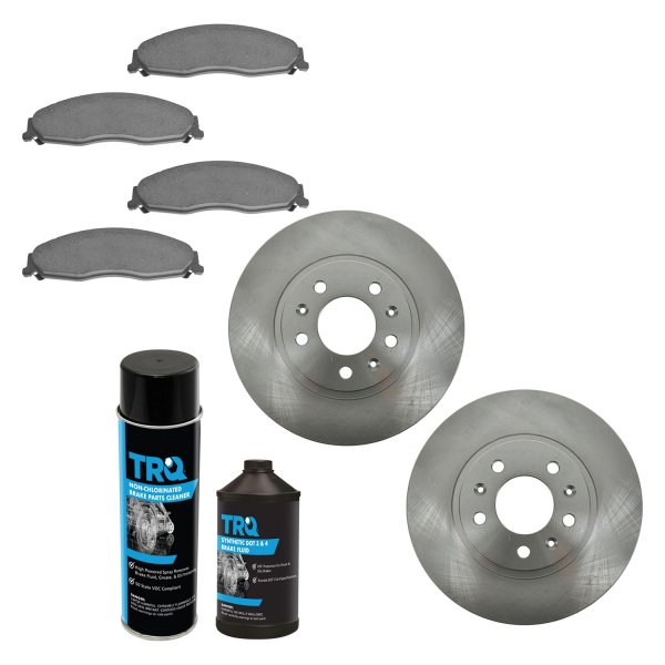 DIY Solutions® - Front Disc Brake Kit with Semi-Metallic Pads