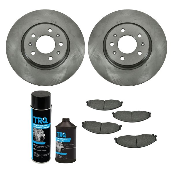 DIY Solutions® - Front Disc Brake Kit with Semi-Metallic Pads