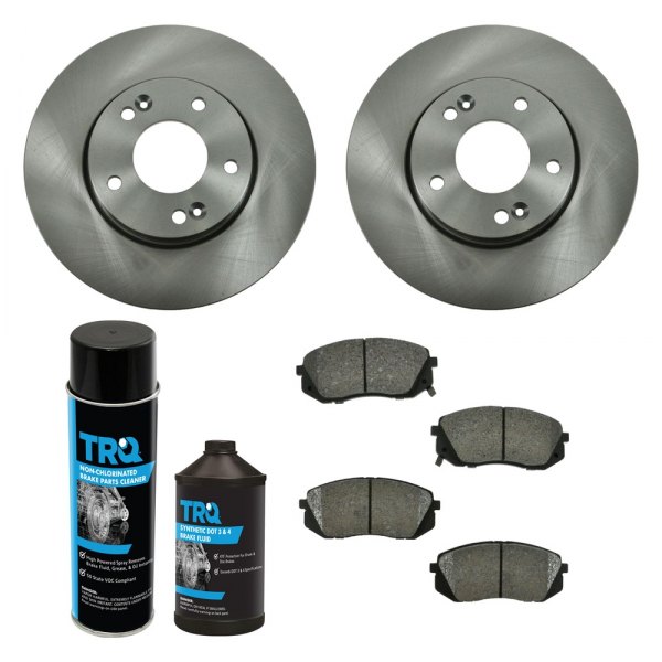 DIY Solutions® - Front Disc Brake Kit with Semi-Metallic Pads