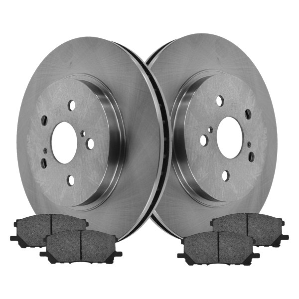 DIY Solutions® - Front Disc Brake Kit with Semi-Metallic Pads