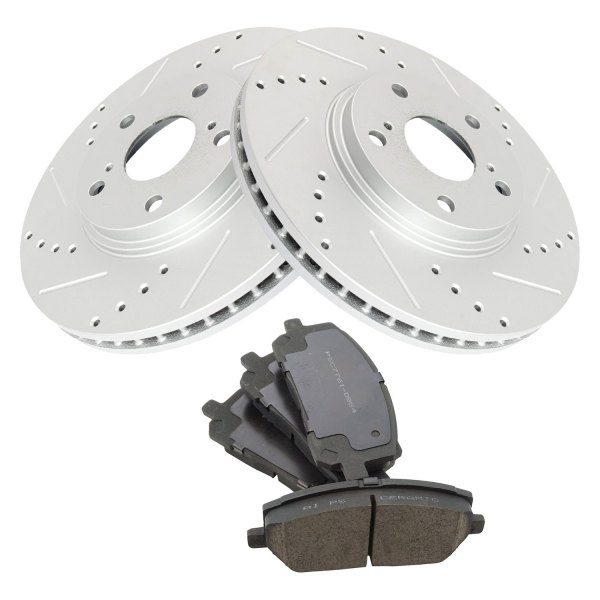DIY Solutions® - Performance Front Disc Brake Kit with Ceramic Pads