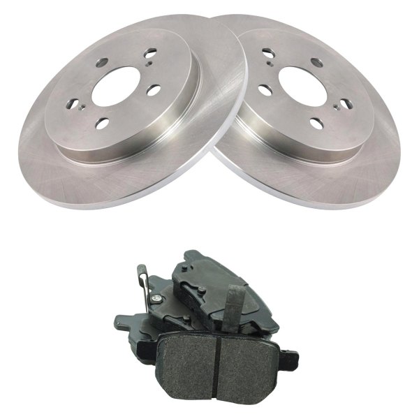 DIY Solutions® - Rear Disc Brake Kit with Semi-Metallic Pads