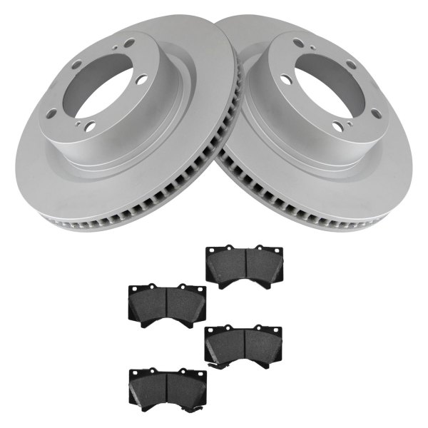 DIY Solutions® - Front Disc Brake Kit with Semi-Metallic Pads