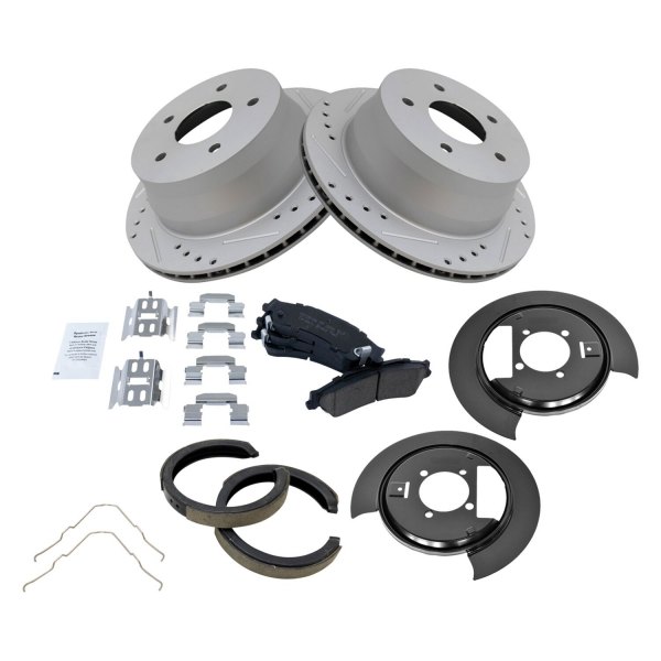 DIY Solutions® - Performance Rear Disc Brake Kit with Ceramic Pads