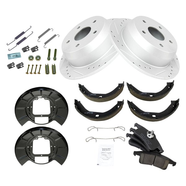 DIY Solutions® - Performance Rear Disc Brake Kit with Ceramic Pads