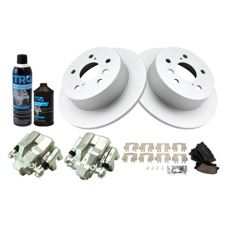 DIY Solutions® - Rear Disc Brake Kit with Ceramic Pads and Calipers