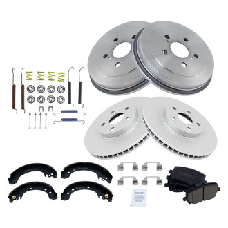 DIY Solutions® - Disc Brake Pad and Rotor & Drum Brake Shoe and Drum Kit