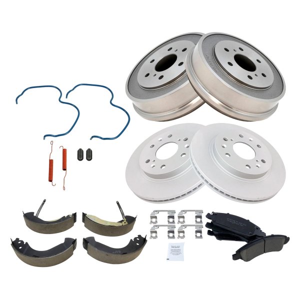 DIY Solutions® - Disc Brake Pad and Rotor & Drum Brake Shoe and Drum Kit