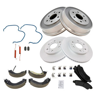 DIY Solutions® - Disc Brake Pad and Rotor & Drum Brake Shoe and Drum Kit