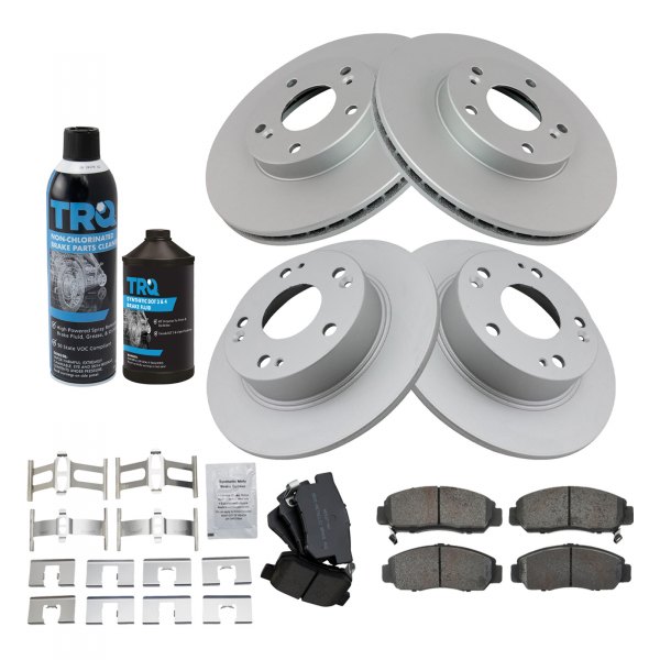 DIY Solutions® - Front and Rear Disc Brake Kit with Semi-Metallic Pads