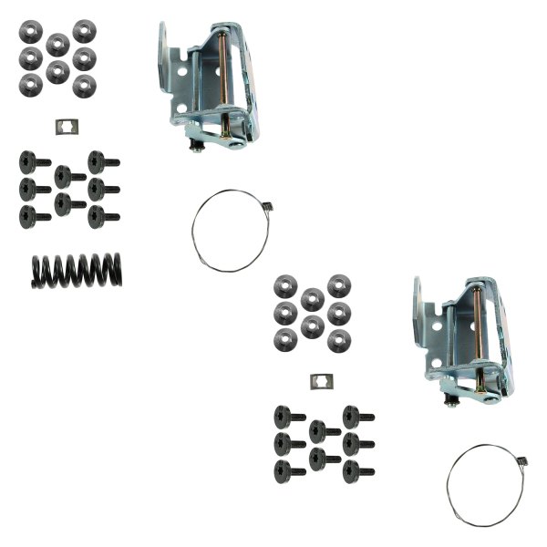 DIY Solutions® - Front Driver Side Upper and Lower Door Hinge Pin and Bushing Kit