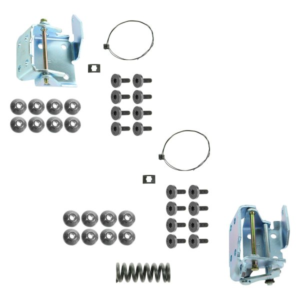 DIY Solutions® - Front Passenger Side Upper and Lower Door Hinge Pin and Bushing Kit