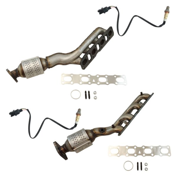 DIY Solutions® - Exhaust Manifold with Integrated Catalytic Converter