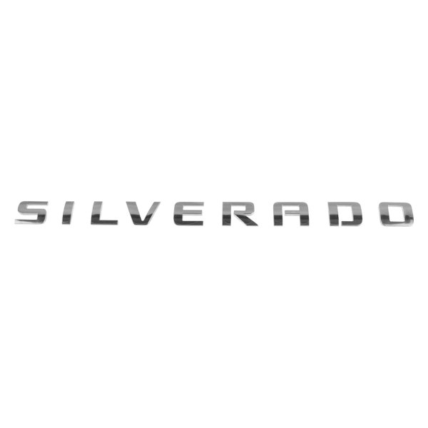 DIY Solutions® - "Silverado" Chrome Emblem
