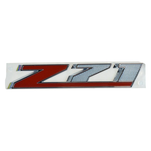 DIY Solutions® - "Z71" Chrome/Red Grille Emblem