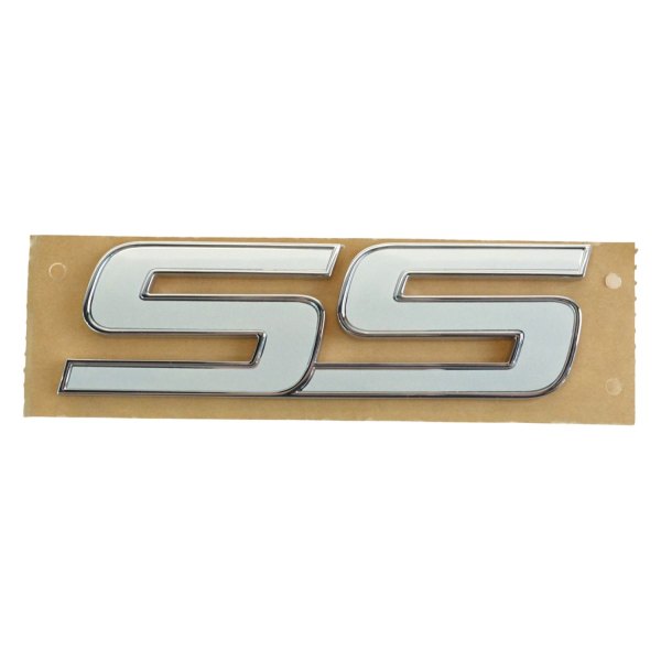 DIY Solutions® - "SS" White Trunk Lid Emblem