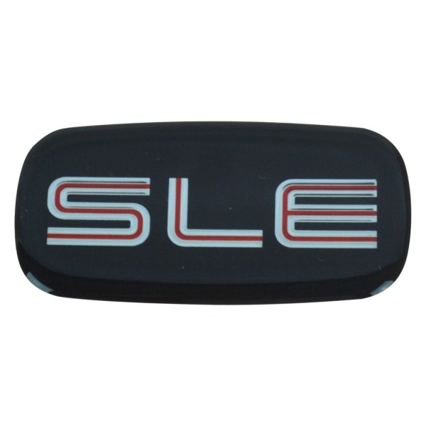 DIY Solutions® - "SLE" Black/Red/Silver Cab Emblem