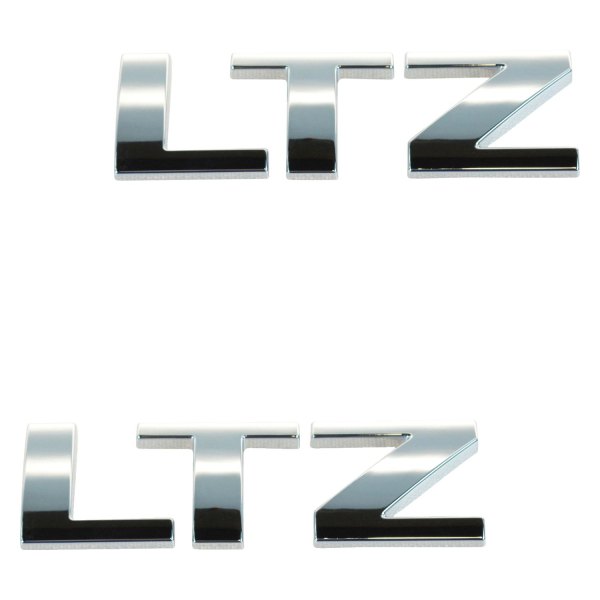 DIY Solutions® - "LTZ" Chrome C-Pillar Emblems