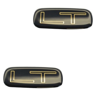 DIY Solutions® - "LT" Gold/Black Cab Emblems