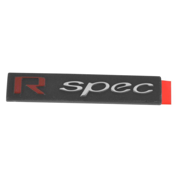 DIY Solutions® - "R spec" Black/Red Trunk Lid Emblem