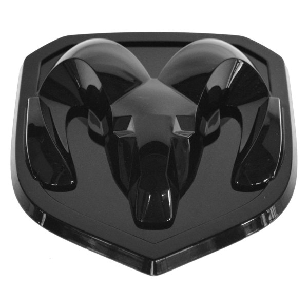 DIY Solutions® - "Ram Head" Black Grille Emblem