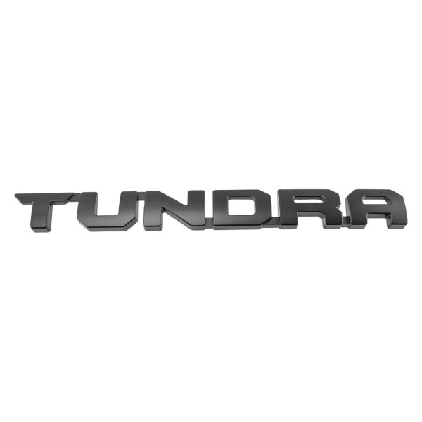 DIY Solutions® - "TRD Pro Series Tundra" Black Side Body Emblem