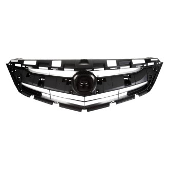  2016-2018 Acura Ilx Front Grille; Black Base; Without Adaptive  Cruise Control; Made Of Abs Plastic Partslink AC1200129C : Automotive