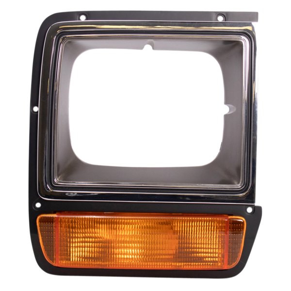 DIY Solutions® - Passenger Side Chrome Headlight Bezel with Turn Signal/Parking Light