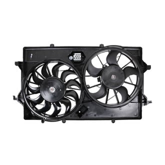 DIY Solutions® - Dual Radiator and Condenser Fan Assembly