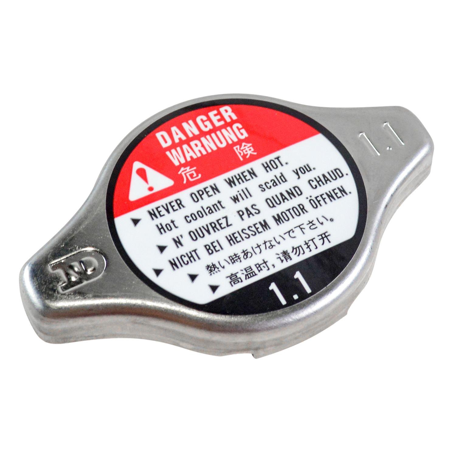 radiator cap specifications