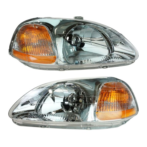 DIY Solutions® - Driver and Passenger Side Replacement Headlights