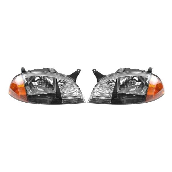 DIY Solutions® - Driver and Passenger Side Replacement Headlights