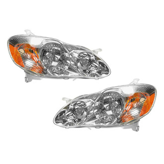 DIY Solutions® - Driver and Passenger Side Replacement Headlights (Standard Line)