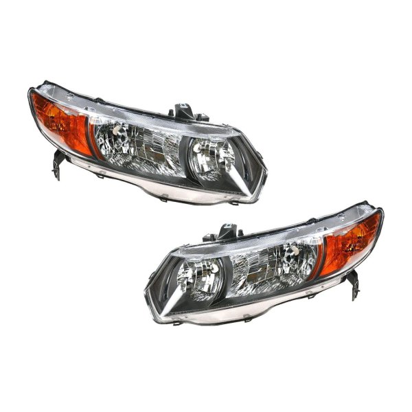 DIY Solutions® - Driver and Passenger Side Replacement Headlights