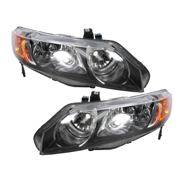 DIY Solutions® - Driver and Passenger Side Replacement Headlights